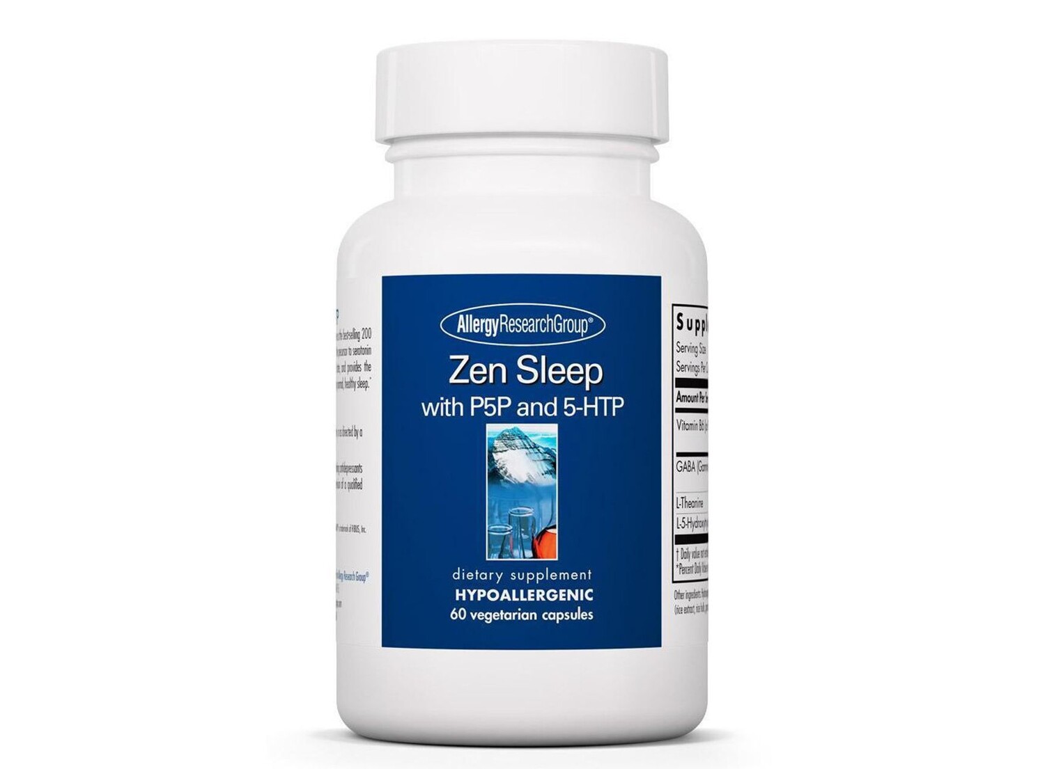 

Allergy Research Group, Zen Sleep, 60 вегетарианских капсул ARG