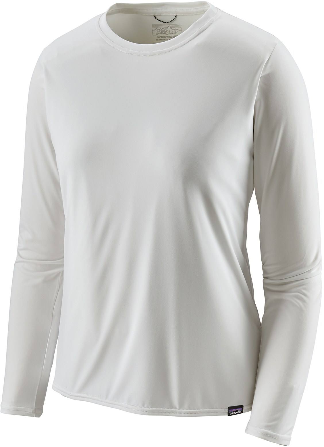 Повседневная рубашка Capilene Cool с длинными рукавами — женская Patagonia, белый повседневная рубашка с длинными рукавами capilene cool – мужская patagonia белый