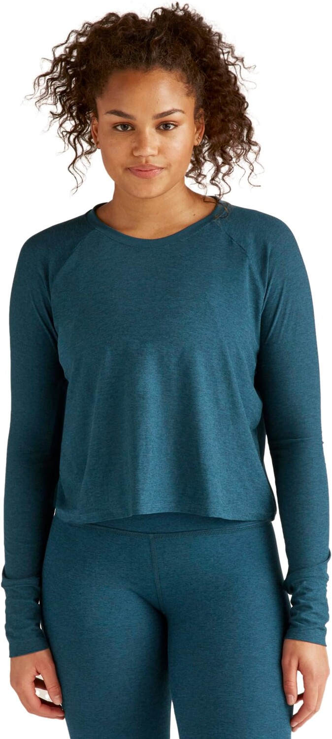 

Легкий пуловер Daydreamer Beyond Yoga, цвет Blue Gem Heather