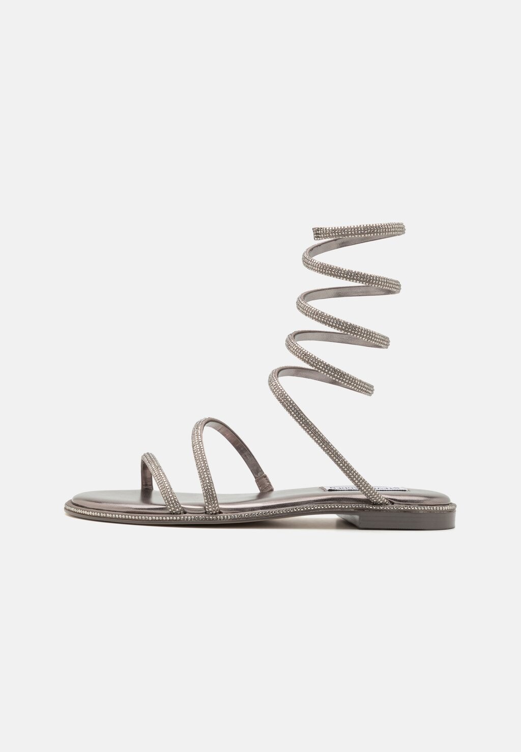 

Босоножки с ремешками SLITHERS Steve Madden, цвет pewter