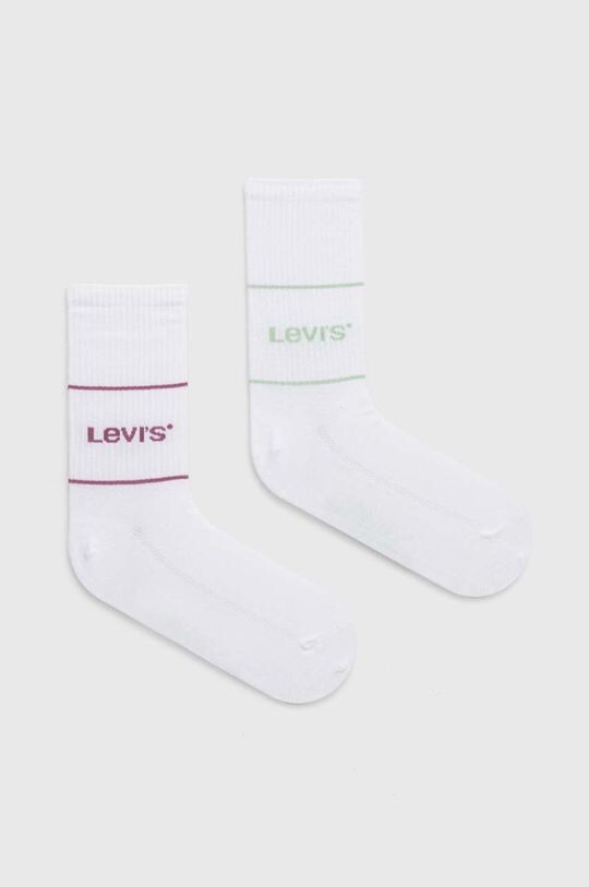 

2 пары носков Levi's, белый