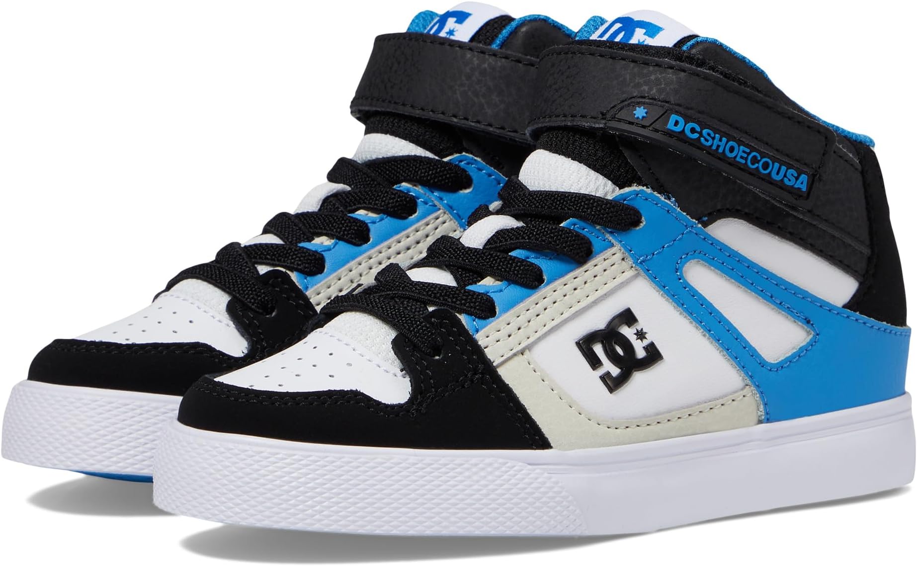 

Кроссовки Pure High-Top EV DC, цвет Black/Blue/Black