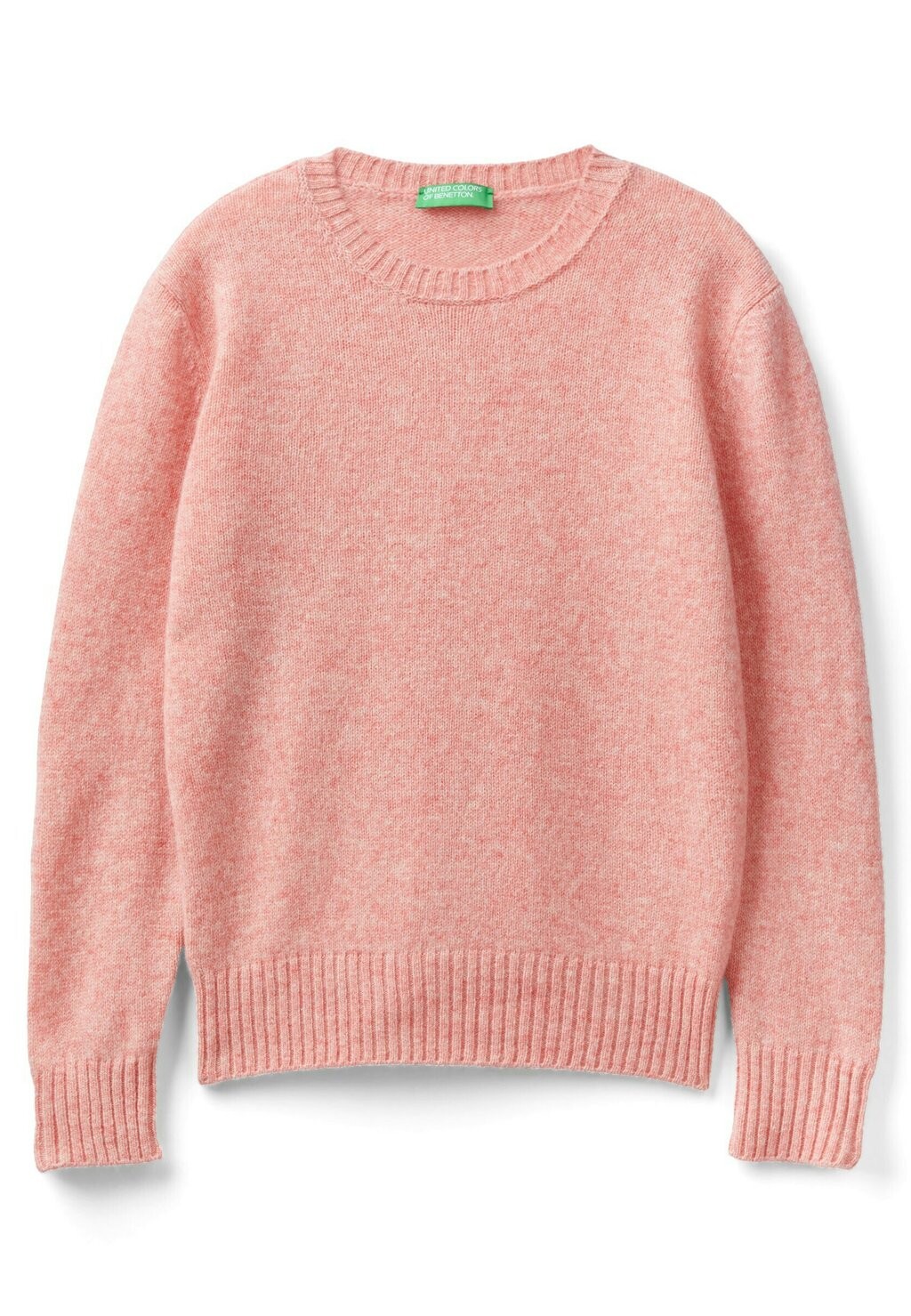 

Свитер Long Sleeve Crewneck United Colors of Benetton, розовый