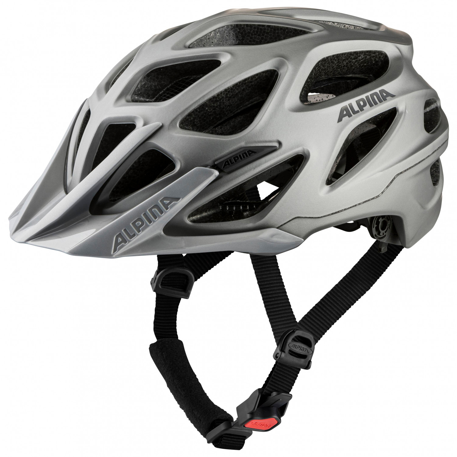 Велосипедный шлем Alpina Mythos 3 0 L E, цвет Dark/Silver Matt