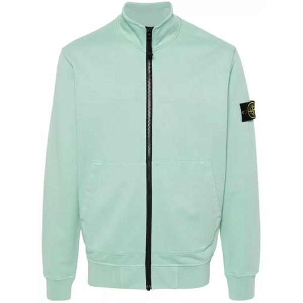 

Футболка compass-badge cotton sweatshirt Stone Island, синий