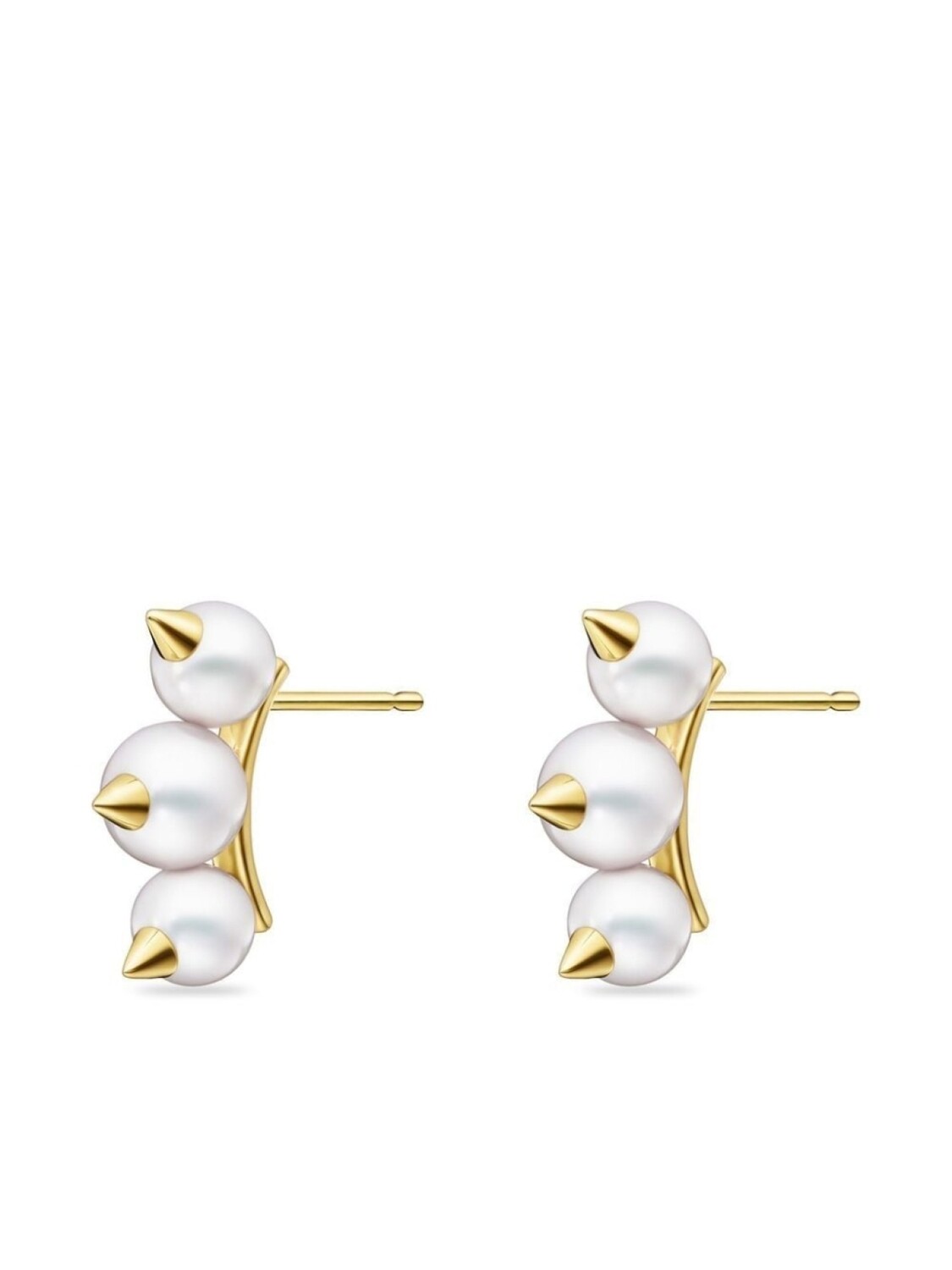 

Серьги Collection Line Danger из желтого золота TASAKI, золотой