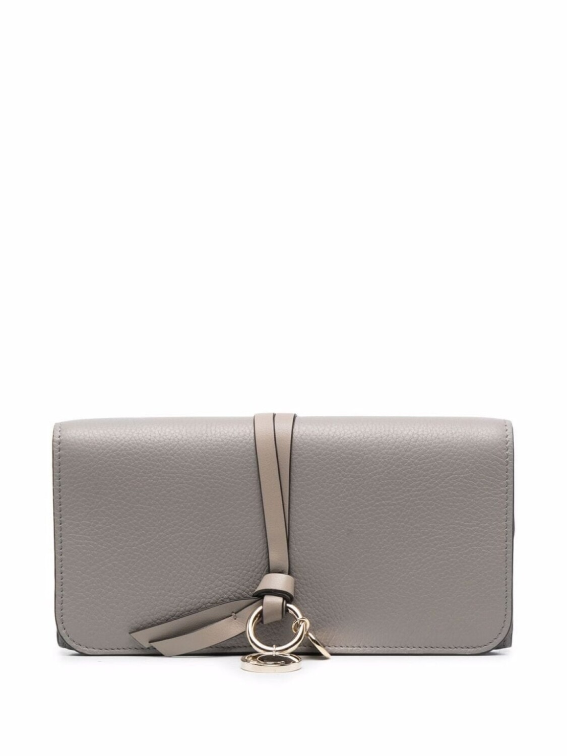 

Chloé фактурный кошелек Alphabet, серый