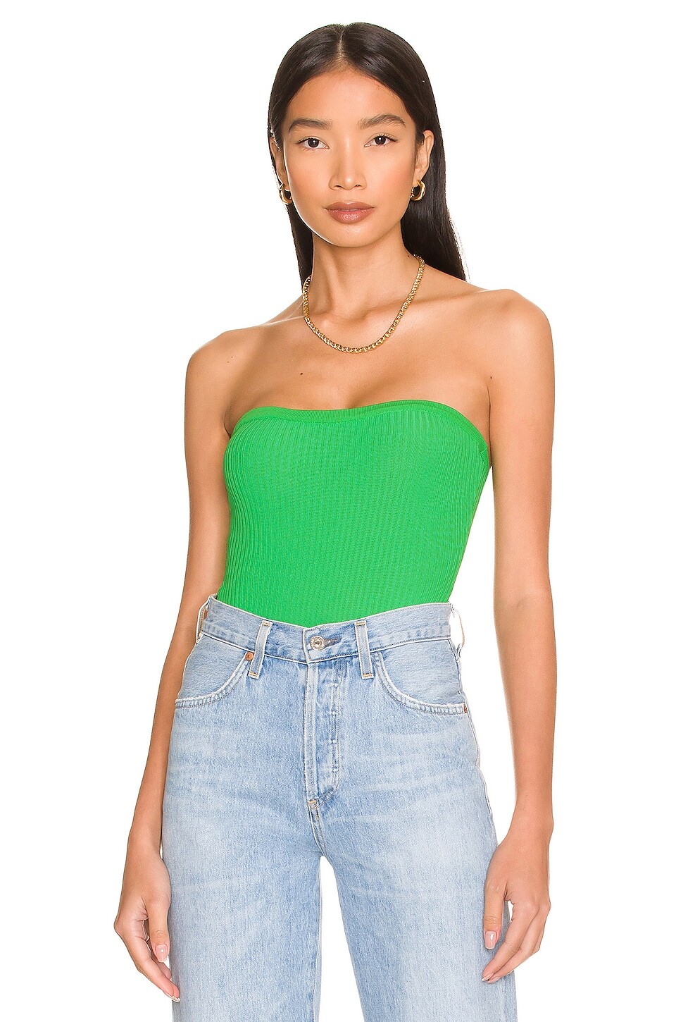 

Боди superdown Maiah Strapless, цвет Kelly Green