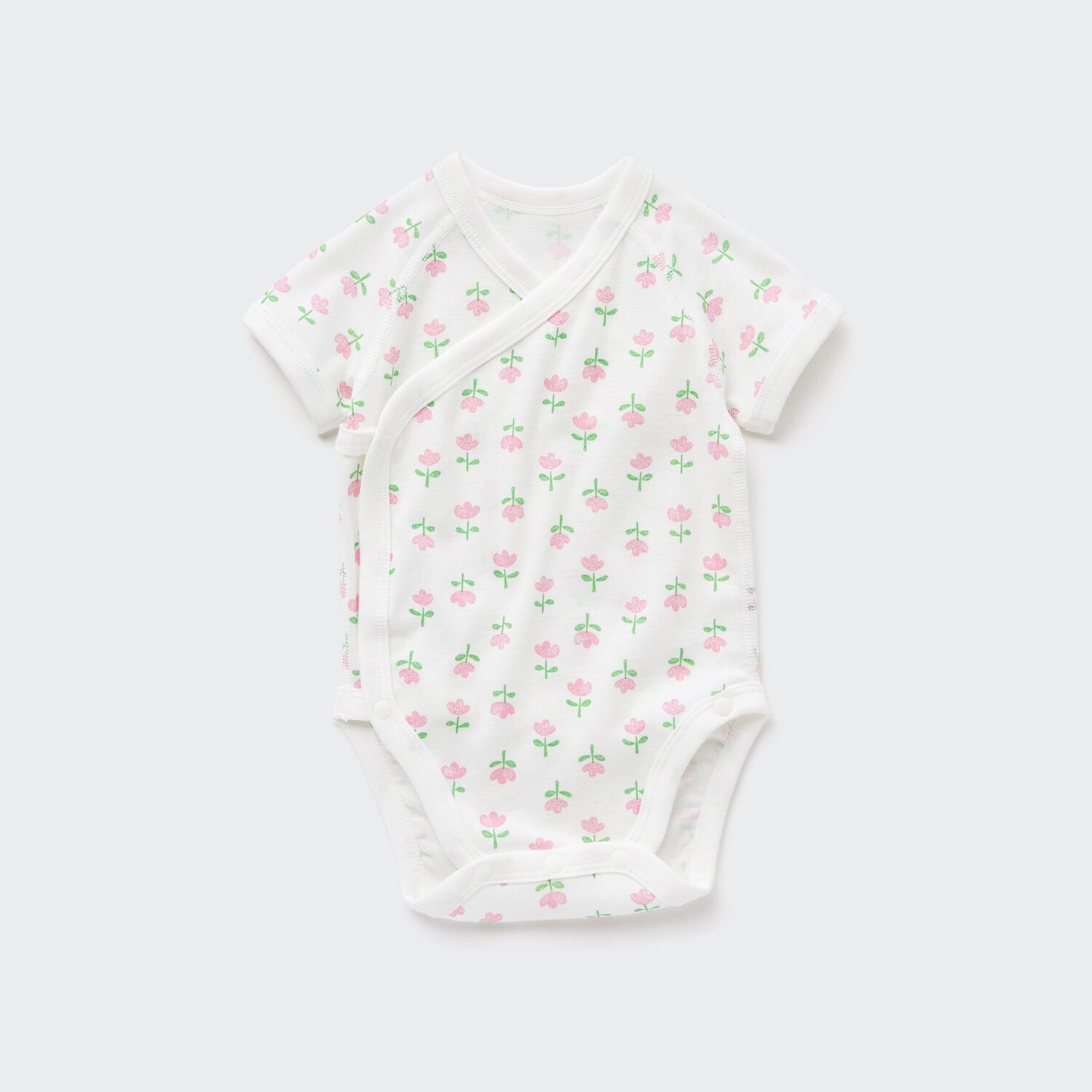 

Боди UNIQLO Joy of Print с короткими рукавами, белый