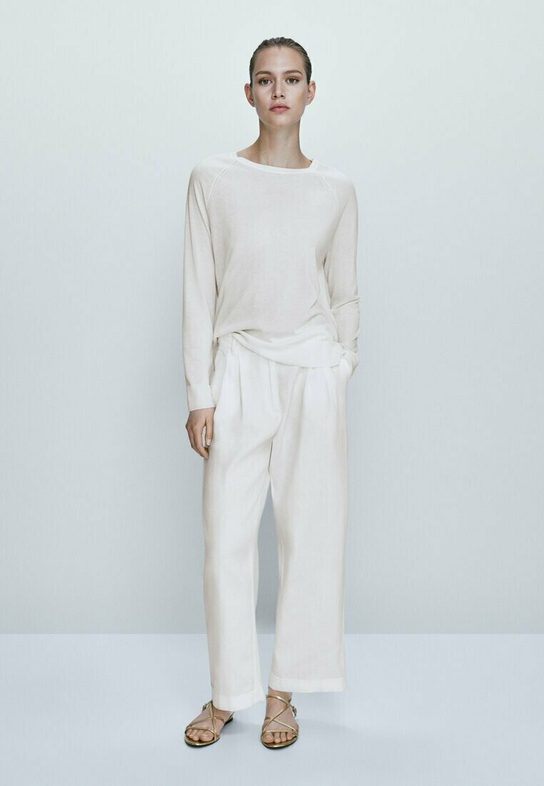 

Свитер Massimo Dutti, бежевый