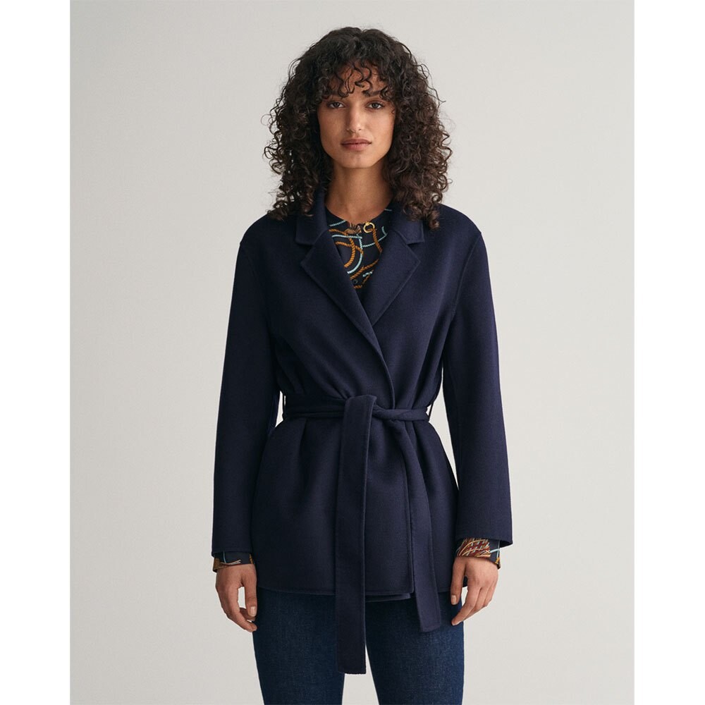

Блейзер Gant Handstitched Belted, синий
