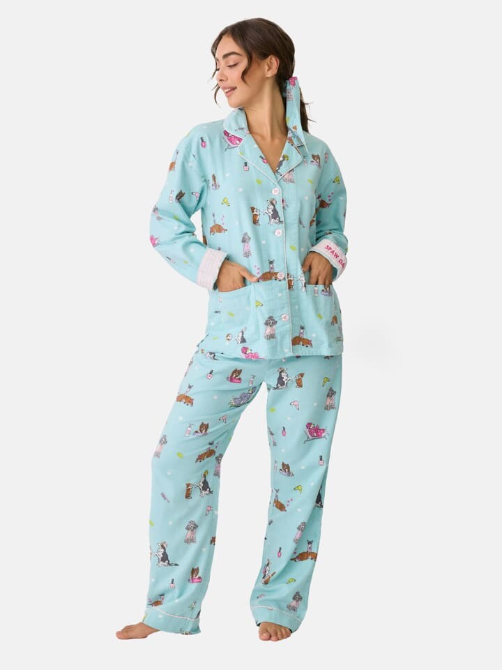

Пижама PJ Salvage Flannels, зеленый