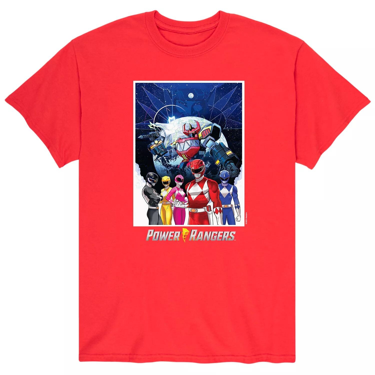 

Мужская футболка Power Rangers Universe Licensed Character