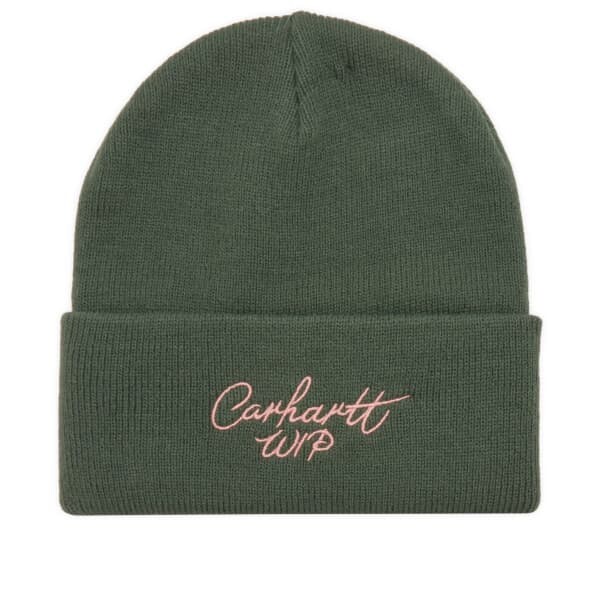 

Фирменная шапочка Carhartt Wip, розовый
