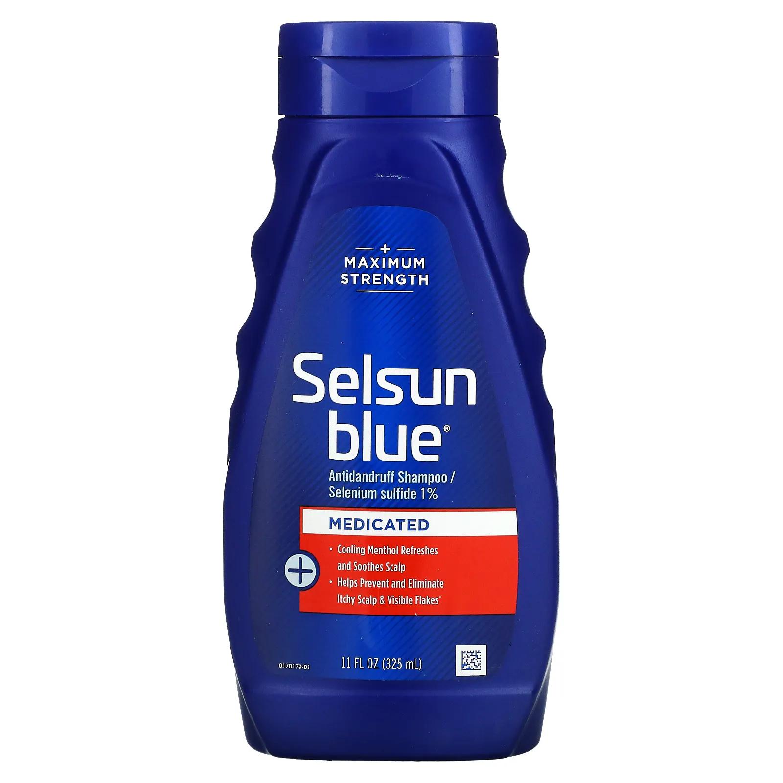 Selsun Blue Шампунь от перхоти лечебный 11 жидких унций