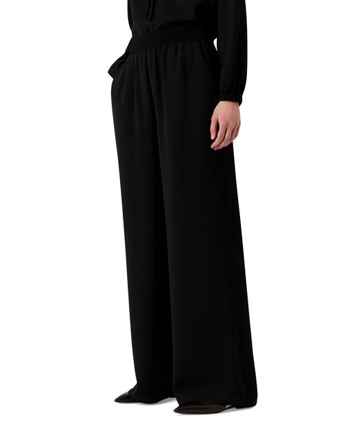 

Брюки Палаццо Emporio Armani, цвет Black