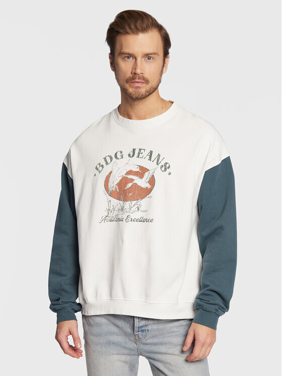 

Толстовка обычного кроя Bdg Urban Outfitters, экрю