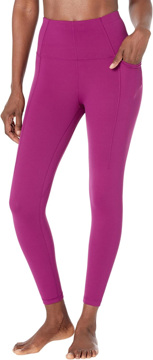 

Супермягкие леггинсы для йоги 7/8 Sweaty Betty, цвет Amaranth Pink