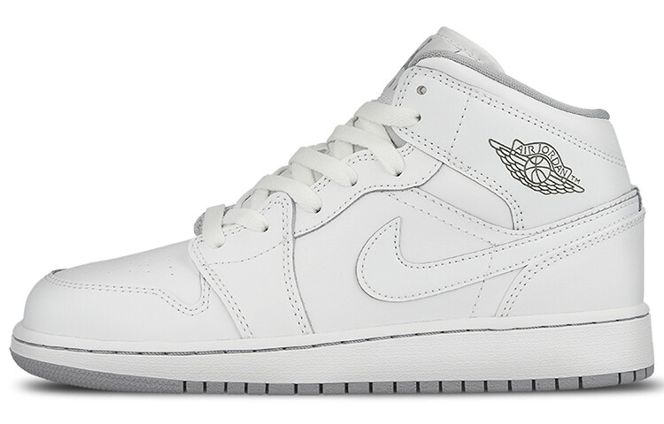 

Jordan 1 Mid White (GS)