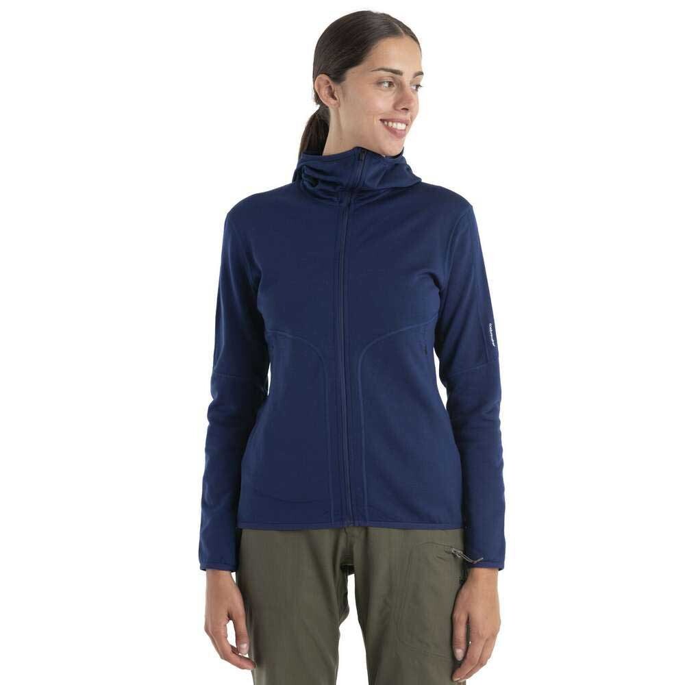 

Толстовка Icebreaker 560 Realfleece Elemental II Merino Half Zip, синий