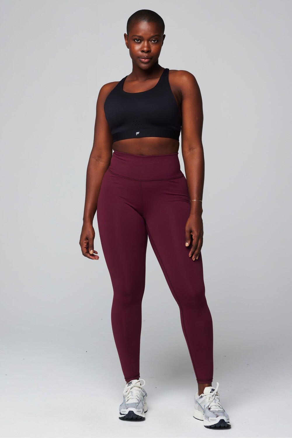 

Леггинсы с высокой талией Define Power Hold Fabletics, красный