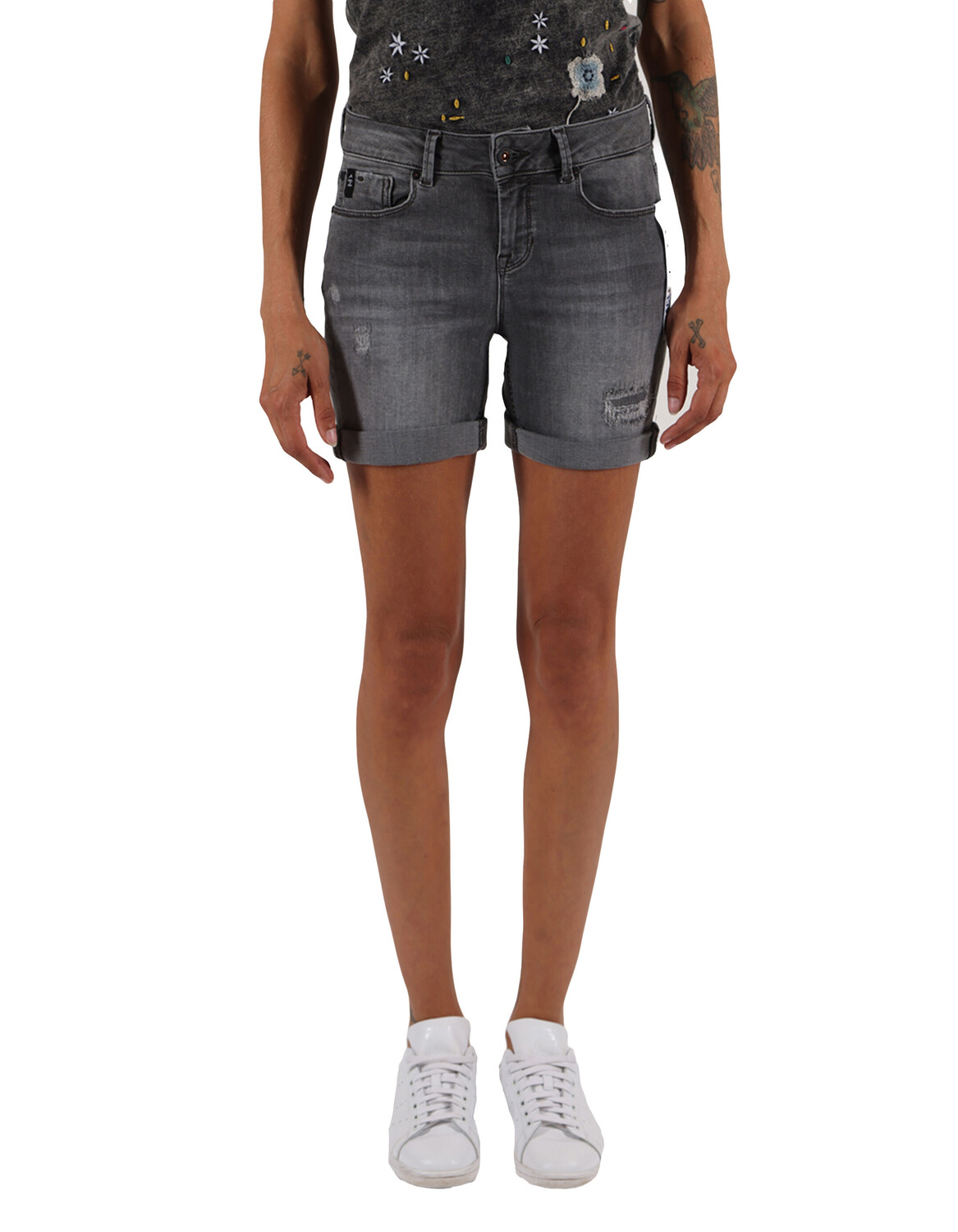 

Шорты miracle of denim Lucky, цвет Resin Grey