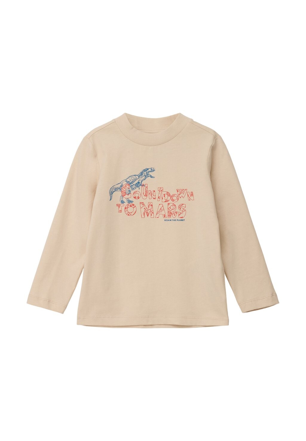

Рубашка с длинным рукавом CREW NECK-AUSSCHNITT s.Oliver, цвет beige