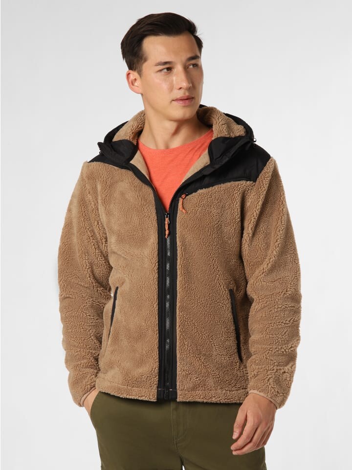 

Куртка Nils Sundström, цвет beige schwarz