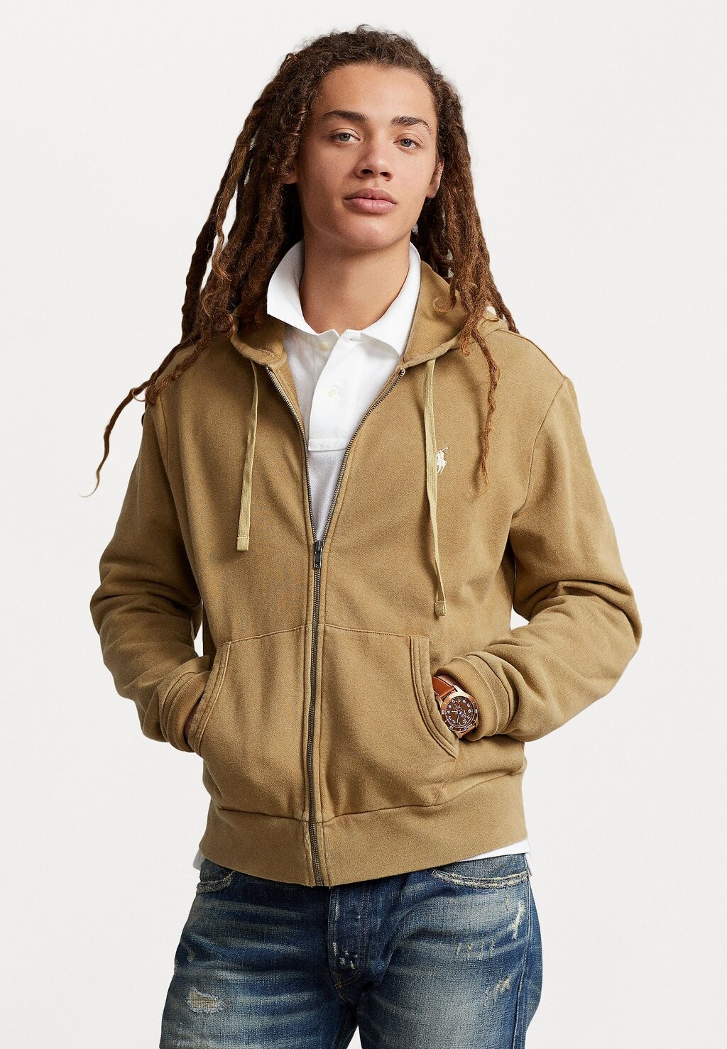 

Толстовка на молнии Polo Ralph Lauren, Коричневый