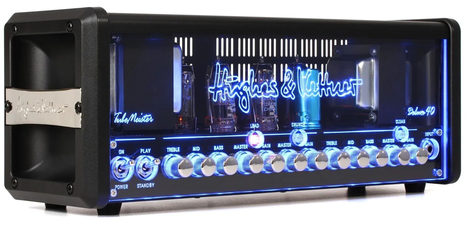 

Hughes & Kettner TubeMeister 40 Deluxe — ламповая головка мощностью 40/18/5/1 Вт