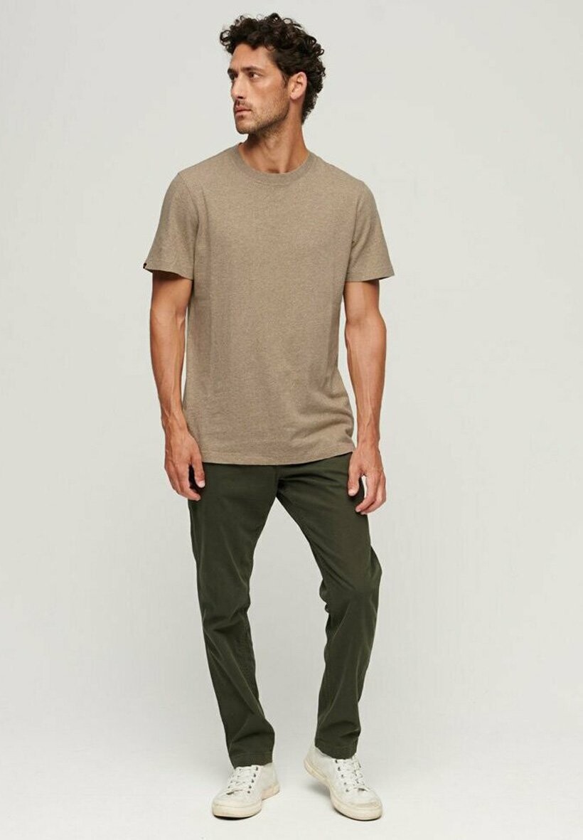 

Футболка базовая CREW NECK SHORT SLEEVE Superdry, цвет sand beige grit