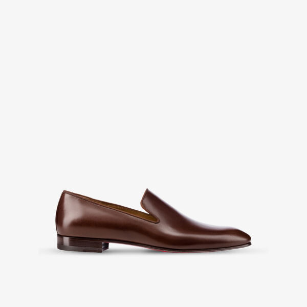 

Кожаные лоферы Dandelion Christian Louboutin, цвет havane
