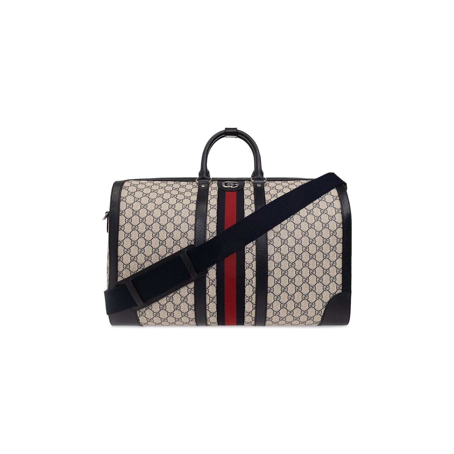

Большая спортивная сумка Gucci Savoy, Бежевый/Синий