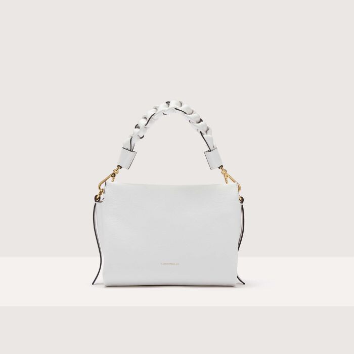 

Сумочка из двусторонней кожи Coccinelle BOHEME SMALL, белый
