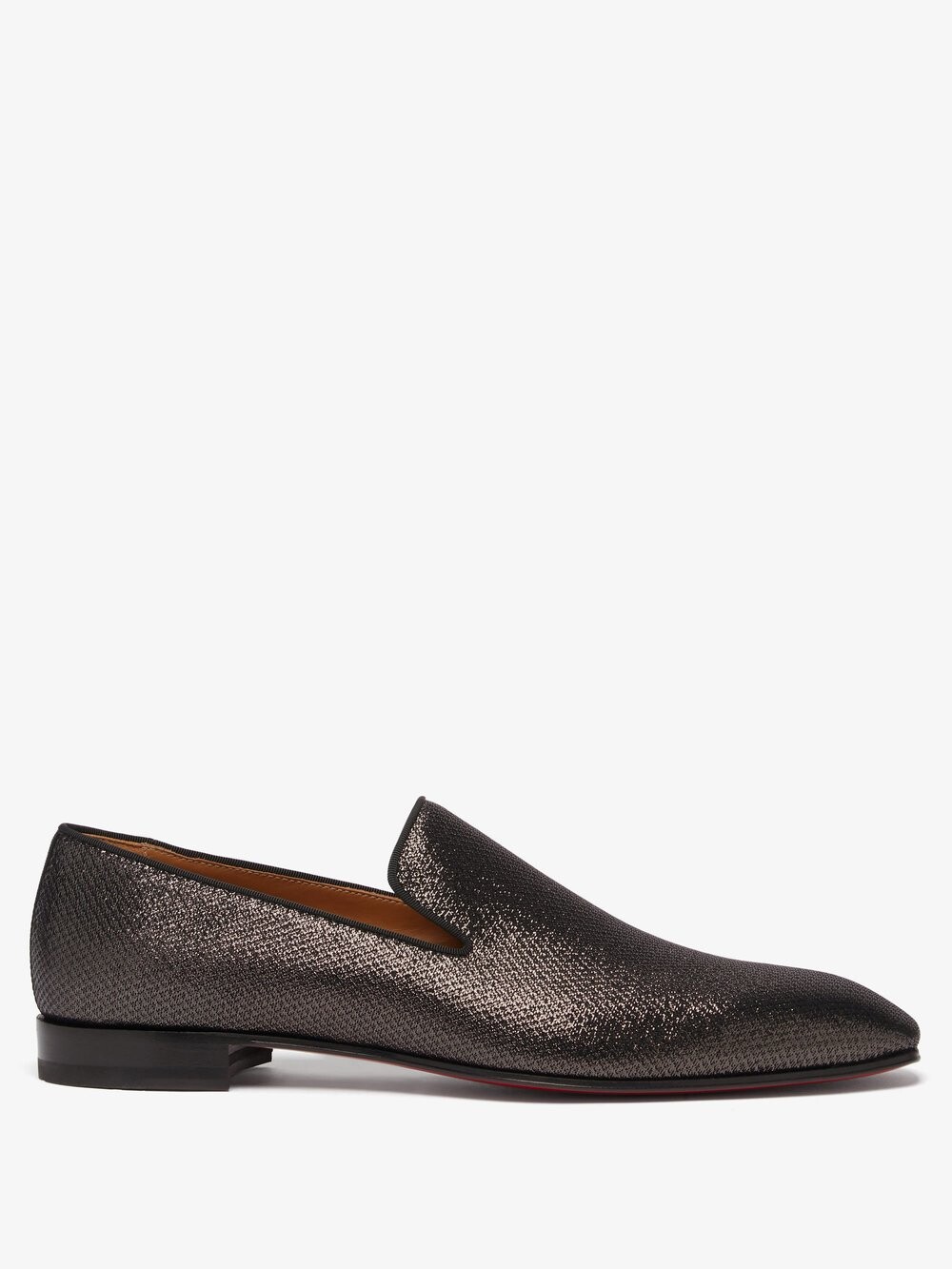 

Лоферы dandelion с эффектом металлик Christian Louboutin, черный