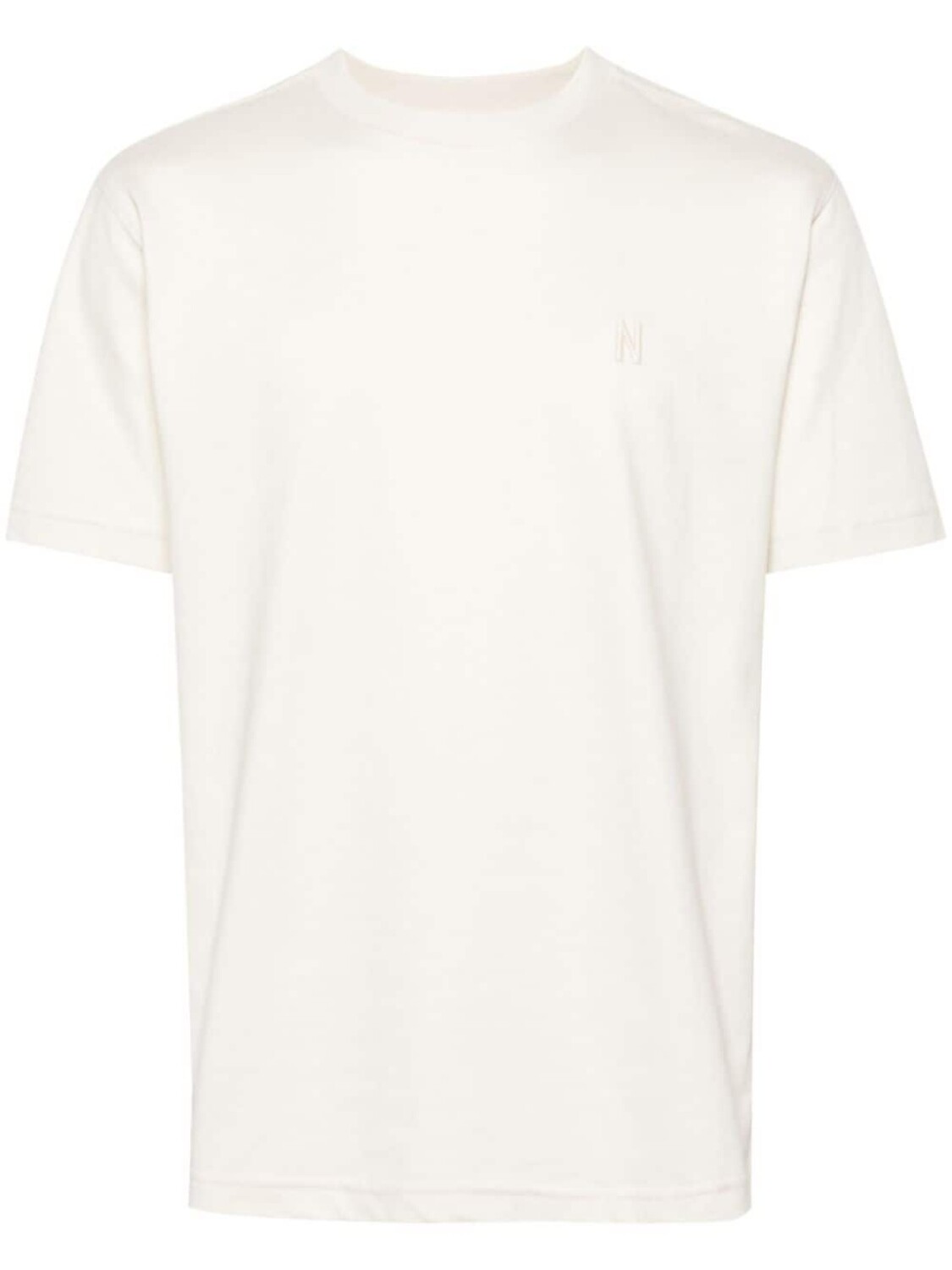 

Футболка Johannes с вышитым логотипом Norse Projects, белый