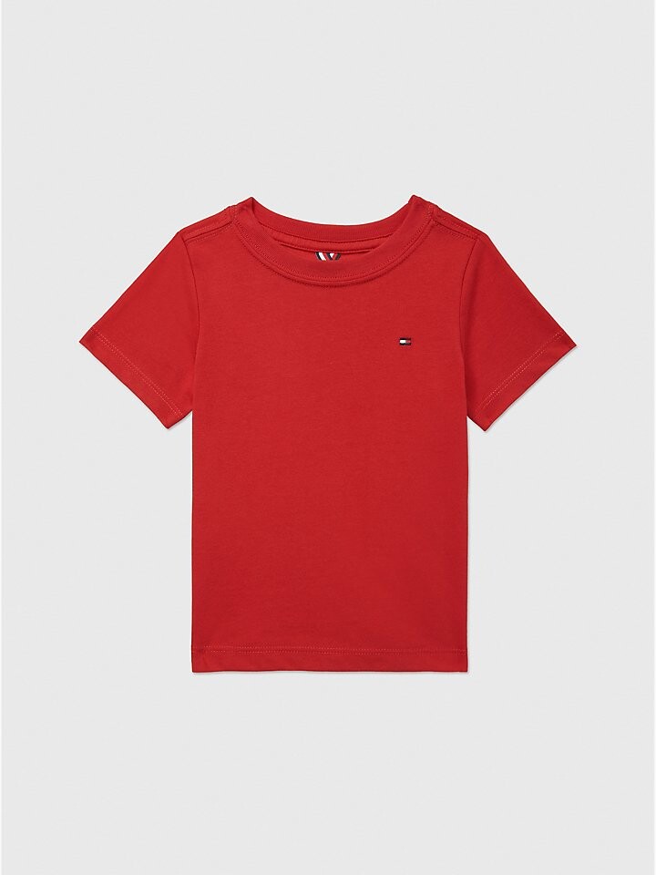 

Однотонная футболка для малышей Tommy Hilfiger