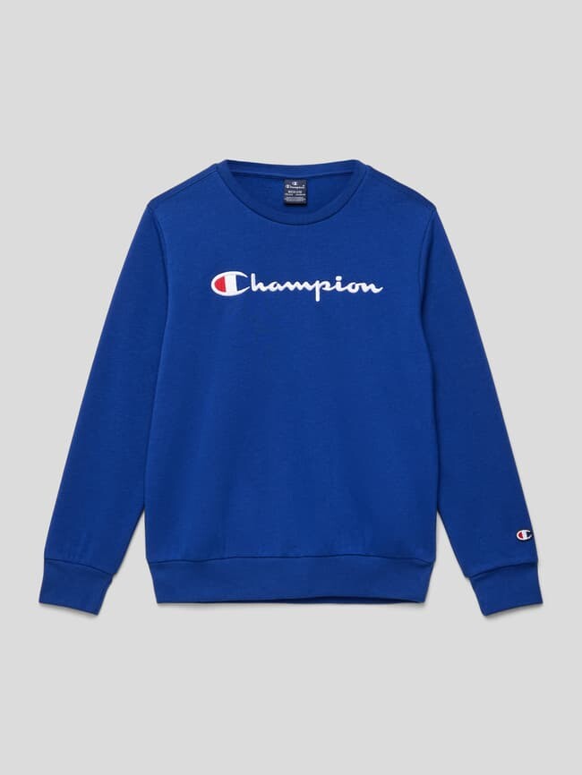 

Толстовка с вышитым логотипом CHAMPION, синий