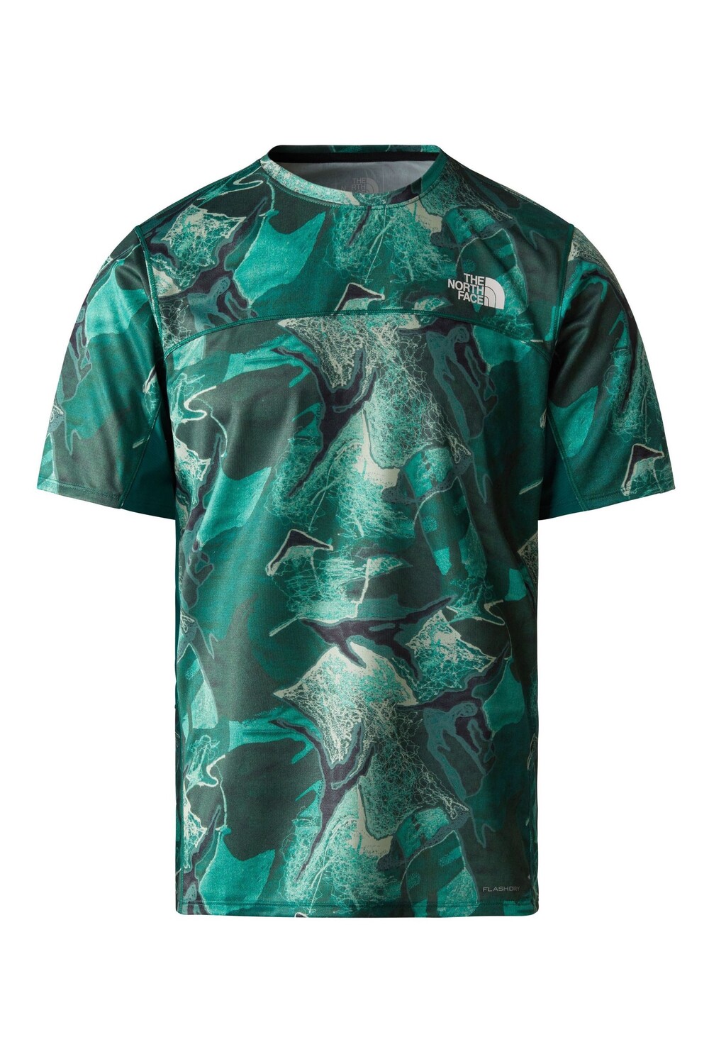 

Футболка Sunriser Tech The North Face, зеленый