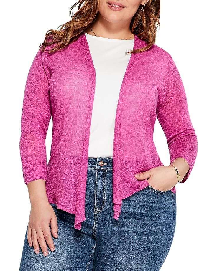 Свитер NIC+ZOE Petite Four-Way Cardigan, цвет Orchid Petal