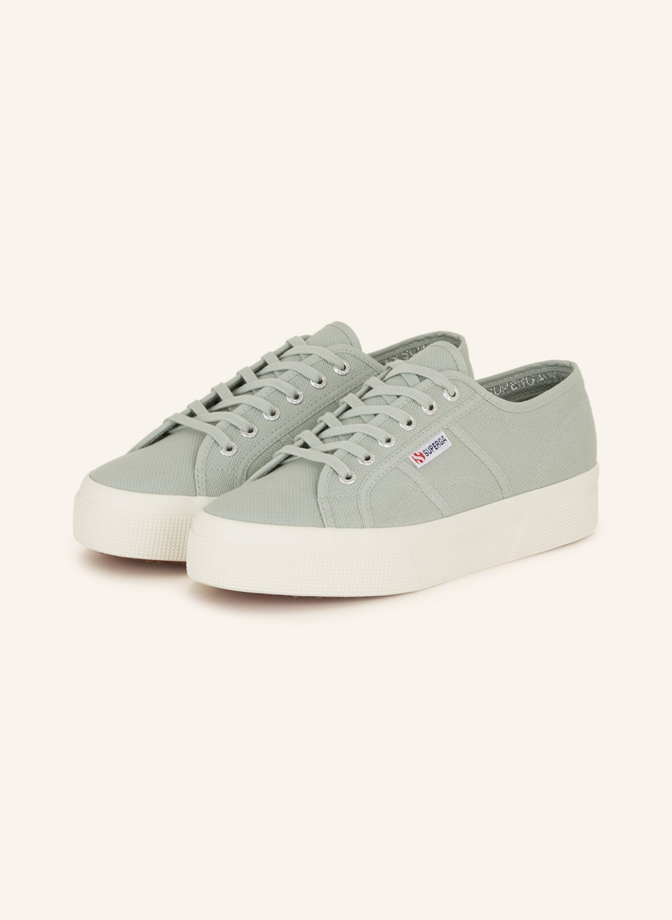 

Кроссовки SUPERGA , светло-зеленый