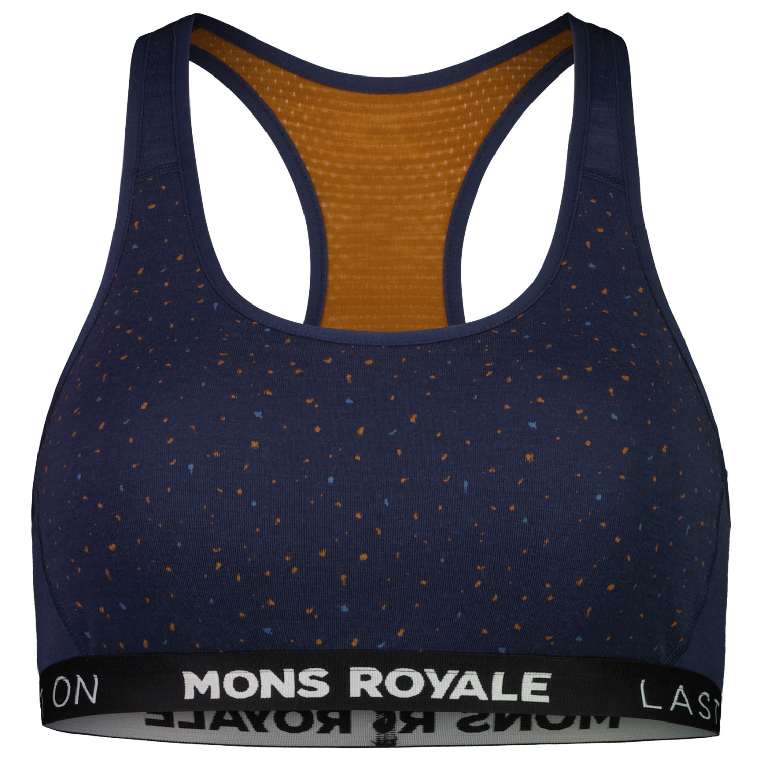 цена Спортивный бюстгальтер Mons Royale Women's Sierra Sports Bra, цвет Midnight Terrazzo/Copper