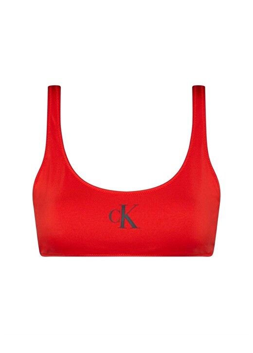 

Красный женский топ бикини Calvin Klein