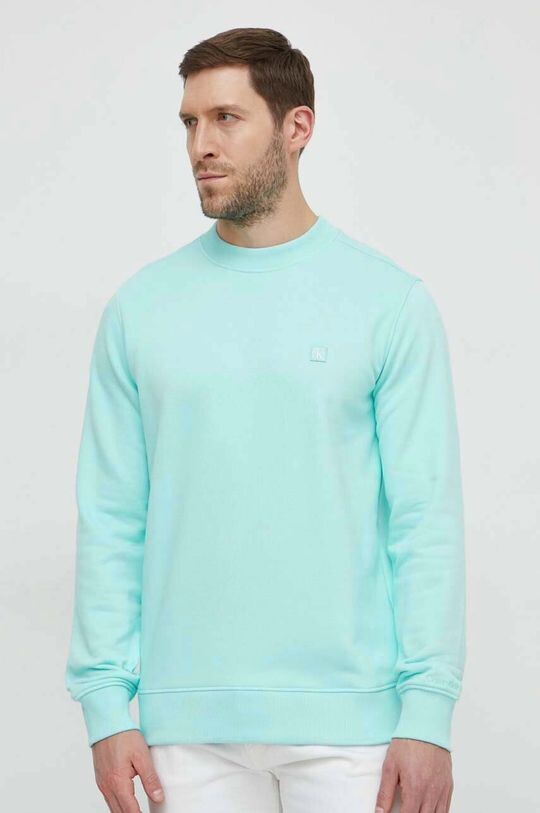 

Толстовка Calvin Klein Jeans, бирюзовый