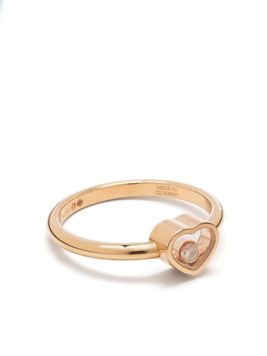 

Кольцо My Happy Heart из розового золота с бриллиантами Chopard, розовый