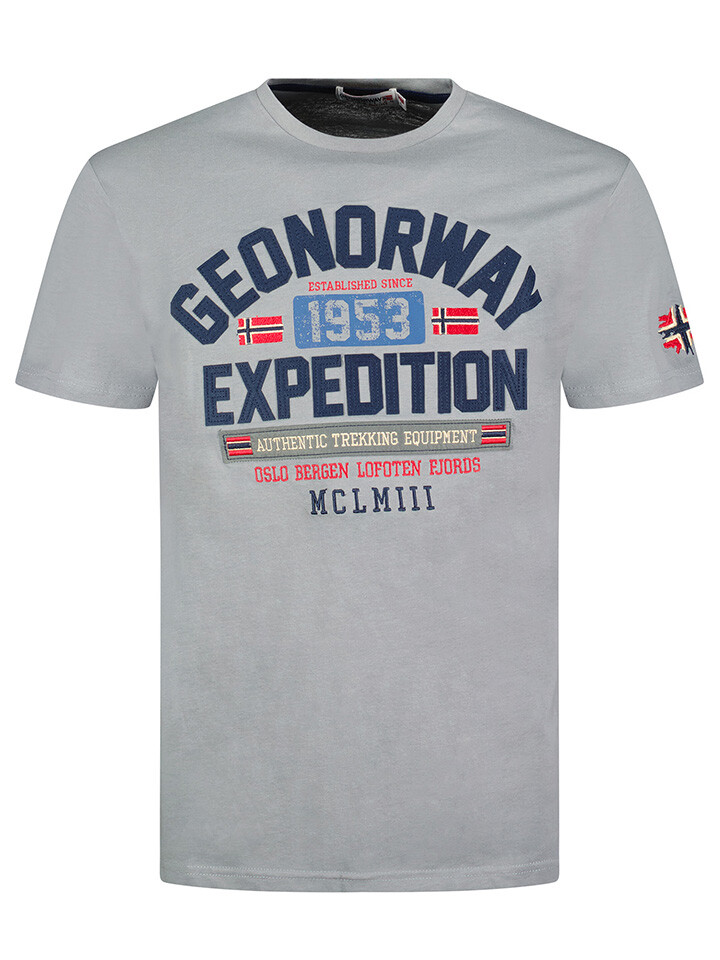

Футболка Geographical Norway Jermanito, серый