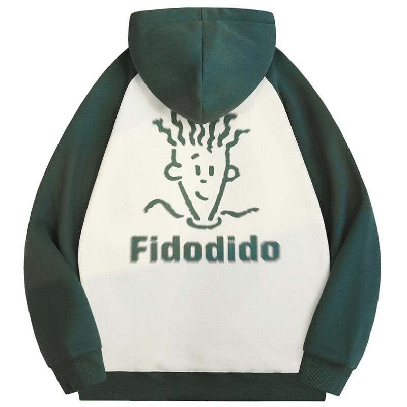 

Толстовка унисекс FIDO DIDO, Набор из 2 шт. (зеленый + черный)