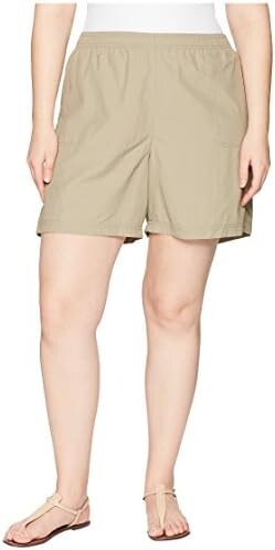 

Короткие шорты Sandy River больших размеров Columbia, цвет Tusk