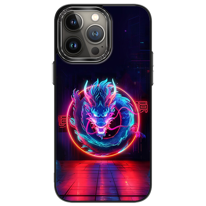 

Элегантный чехол для телефона Yahao, Neon Wyvern