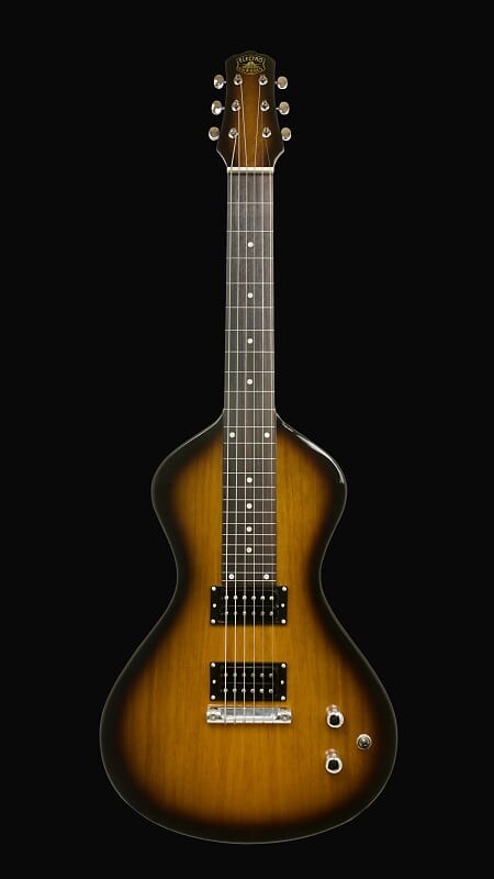 

Электрогитара 2024 Electro Hawaiian Junior Lap Steel Tobacco Burst with Gig Bag!